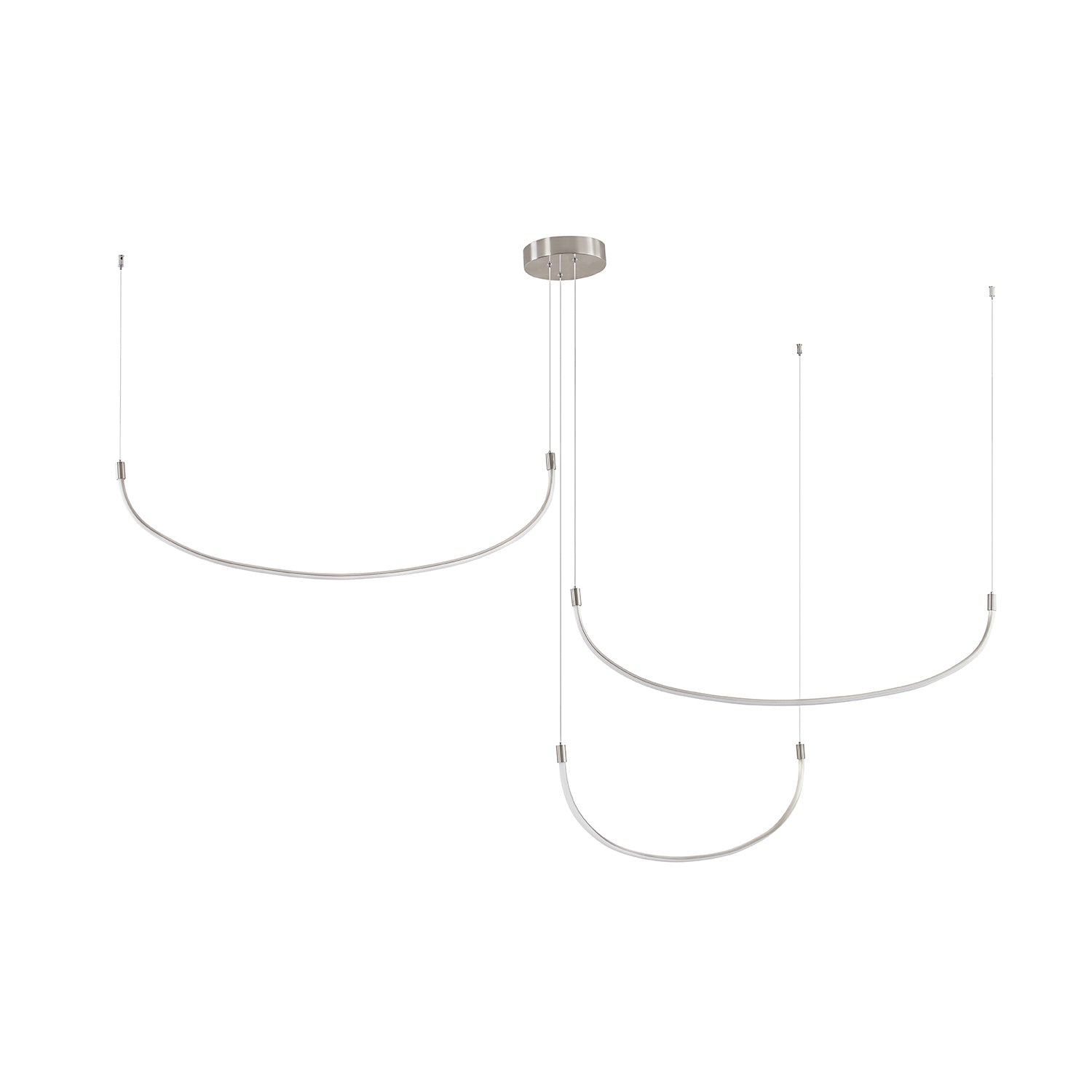 Kuzco Lighting - MP89370-BN - LED Pendant - Talis - Brushed Nickel