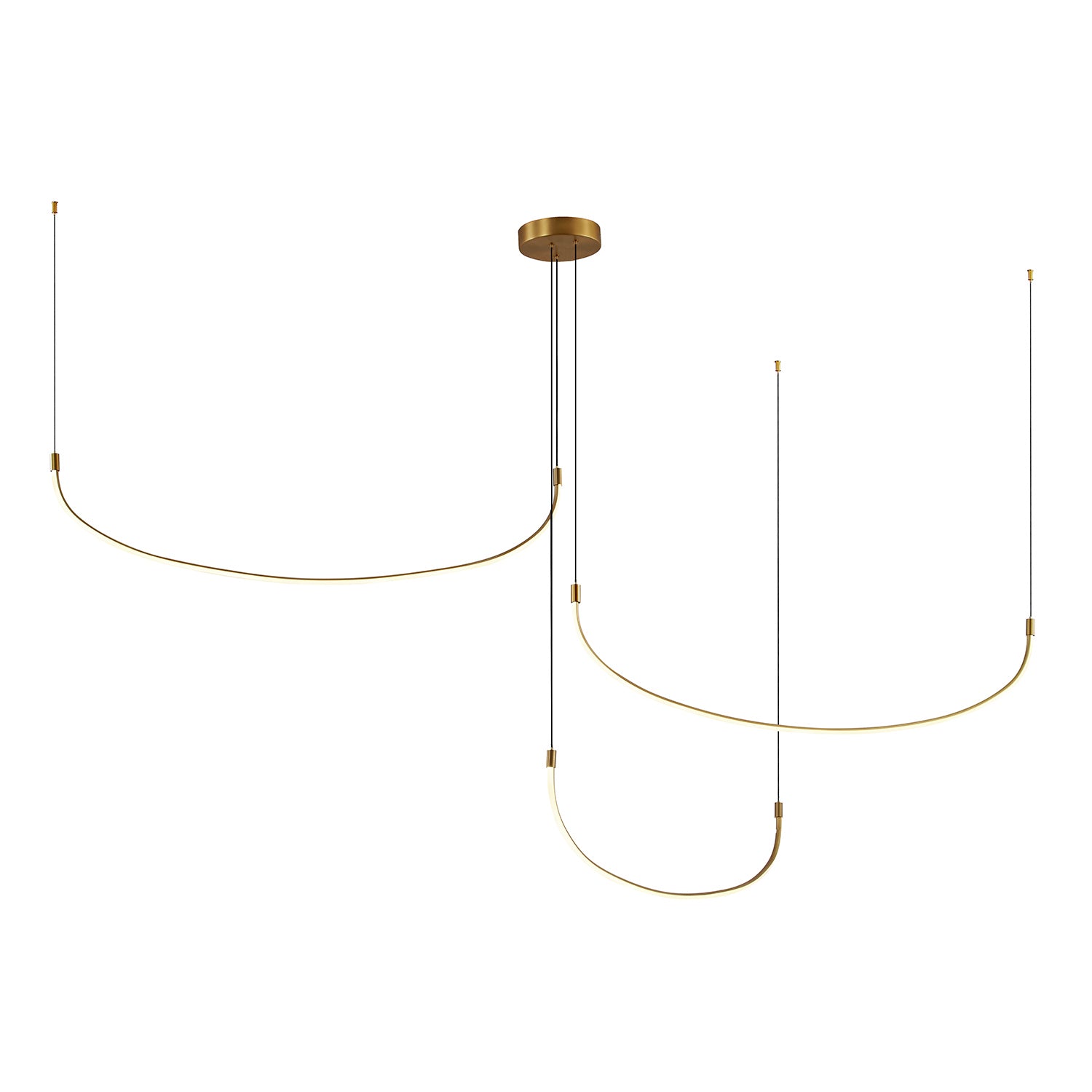 Kuzco Lighting - MP89390-BG - LED Pendant - Talis - Brushed Gold