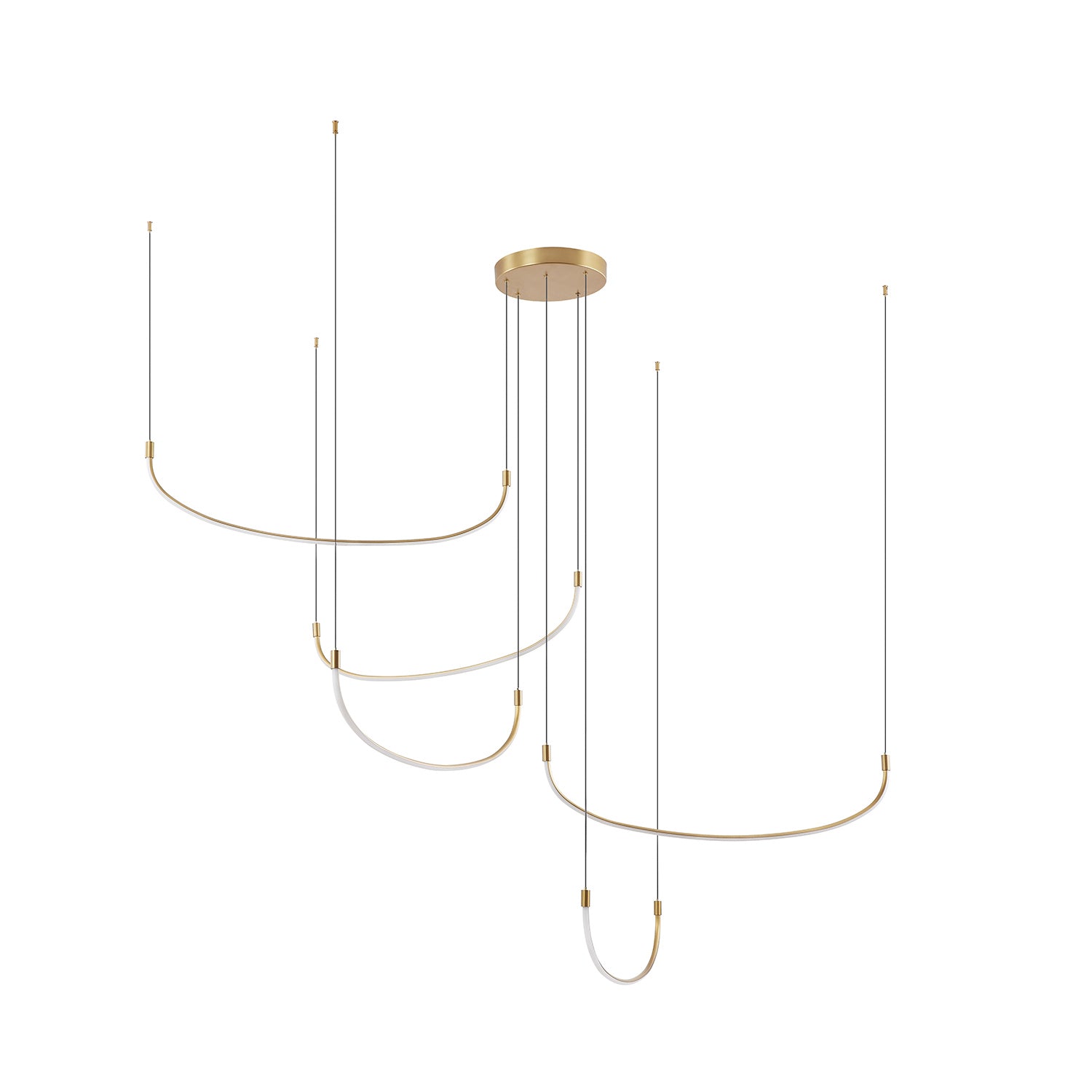 Kuzco Lighting - MP89570-BG - LED Pendant - Talis - Brushed Gold