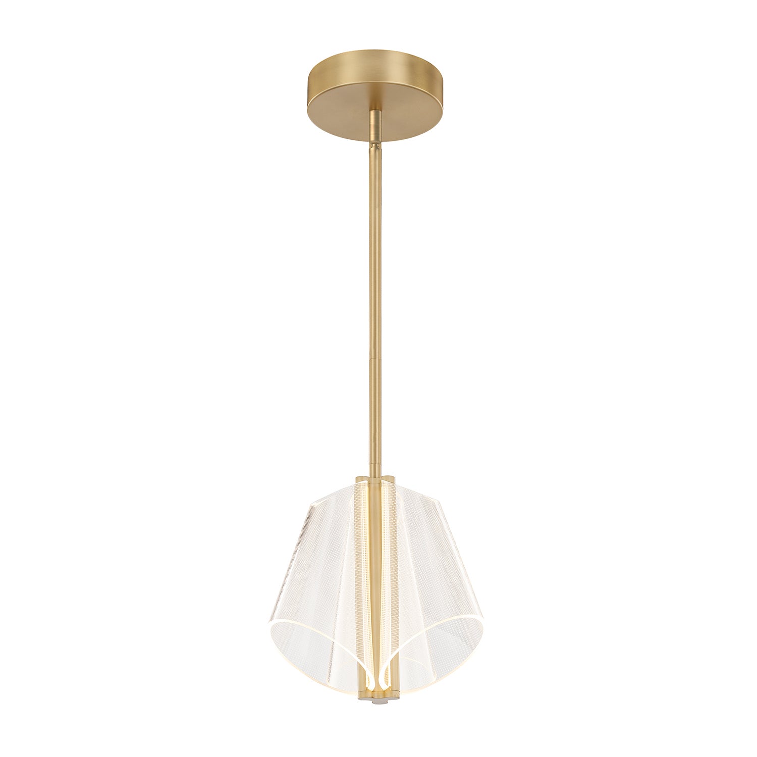 Kuzco Lighting - PD62511-BG/LG - LED Pendant - Mulberry - Brushed Gold/Light Guide