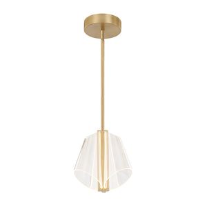 Kuzco Lighting - PD62511-BG/LG - LED Pendant - Mulberry - Brushed Gold/Light Guide