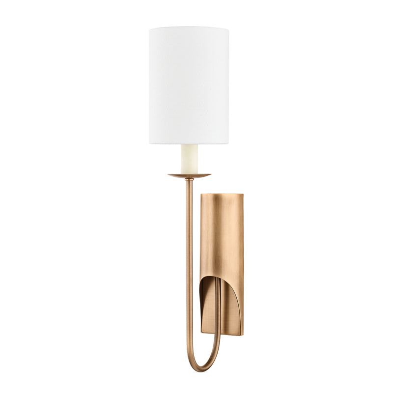 Troy Lighting - B8120-PBR - One Light Wall Sconce - Michas - Patina Brass