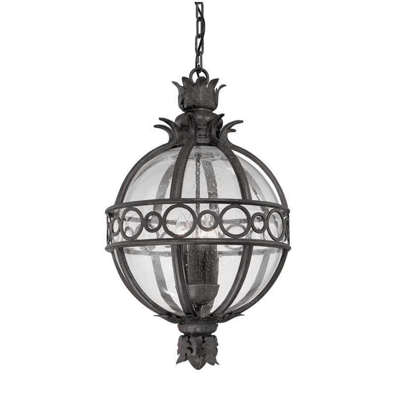 Troy Lighting - F5008-FRN - Three Light Hanging Lantern - Campanile - French Iron