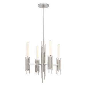 Alora - CH335019PN - Four Light Chandelier - Torres - Polished Nickel