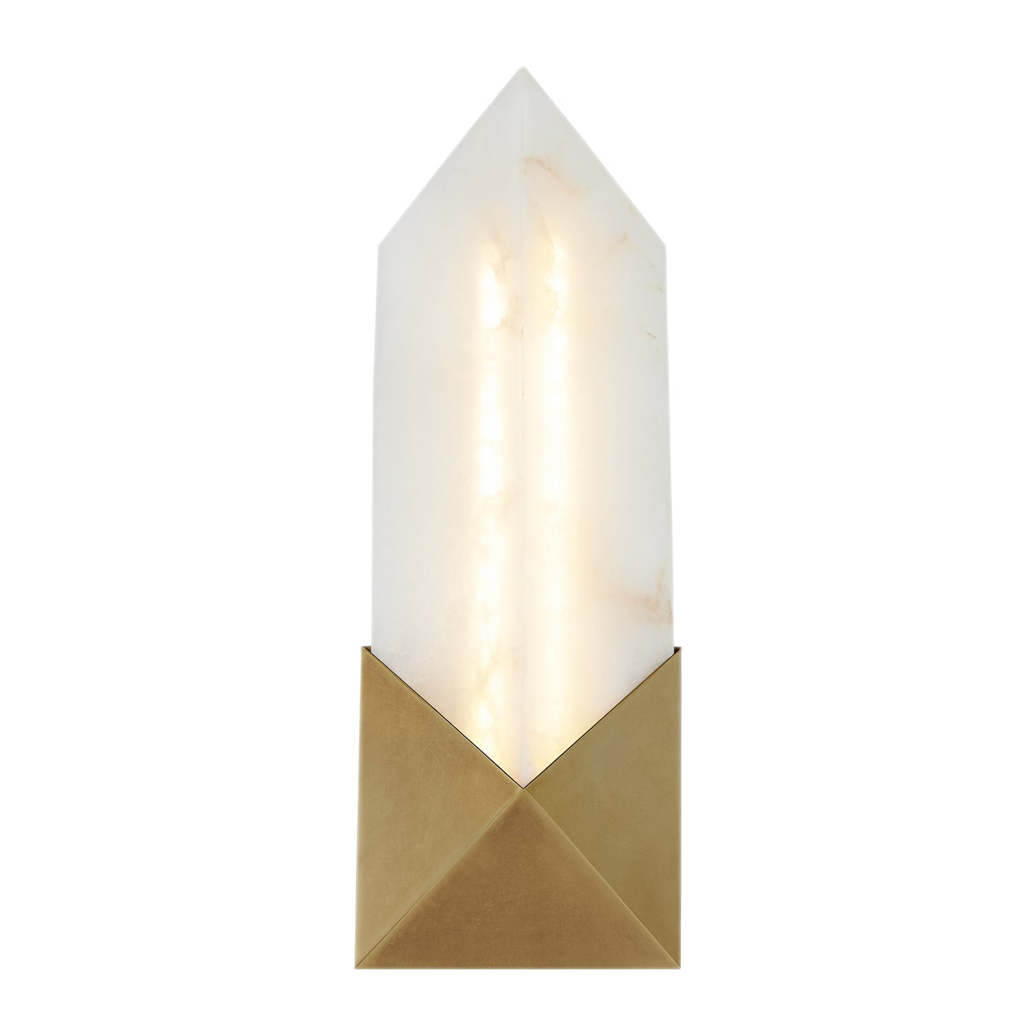 Alora - WV323112VBAR - LED Vanity - Caesar - Vintage Brass/Alabaster