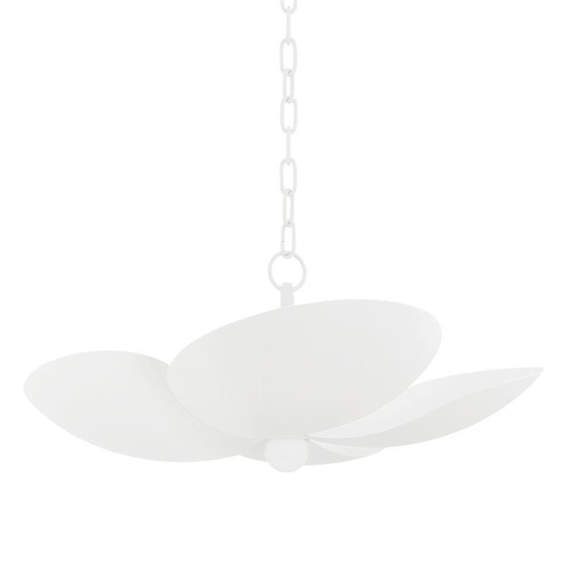 Mitzi - H697705-TWH - Six Light Pendant - Leni - Textured White