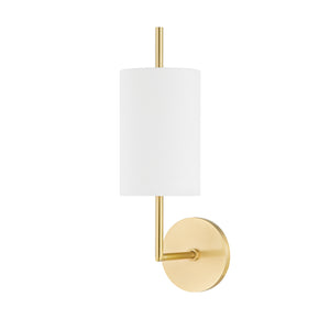 Mitzi - H716101-AGB - One Light Wall Sconce - Molly - Aged Brass