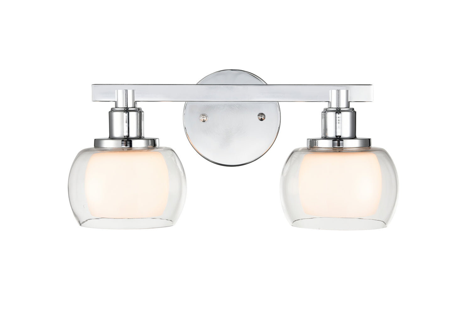 Innovations - 330-2W-PC-CLW - Two Light Bath Vanity - Cairo - Polished Chrome