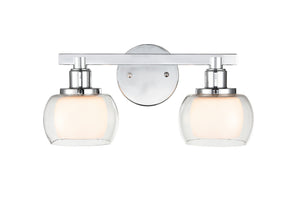 Innovations - 330-2W-PC-CLW - Two Light Bath Vanity - Cairo - Polished Chrome