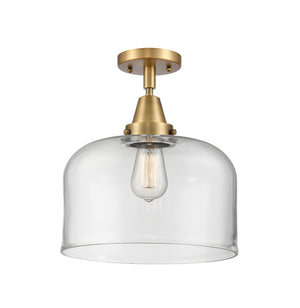 Innovations - 447-1C-BB-G72-L - One Light Flush Mount - Caden - Brushed Brass