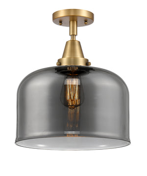 Innovations - 447-1C-BB-G73-L - One Light Flush Mount - Caden - Brushed Brass