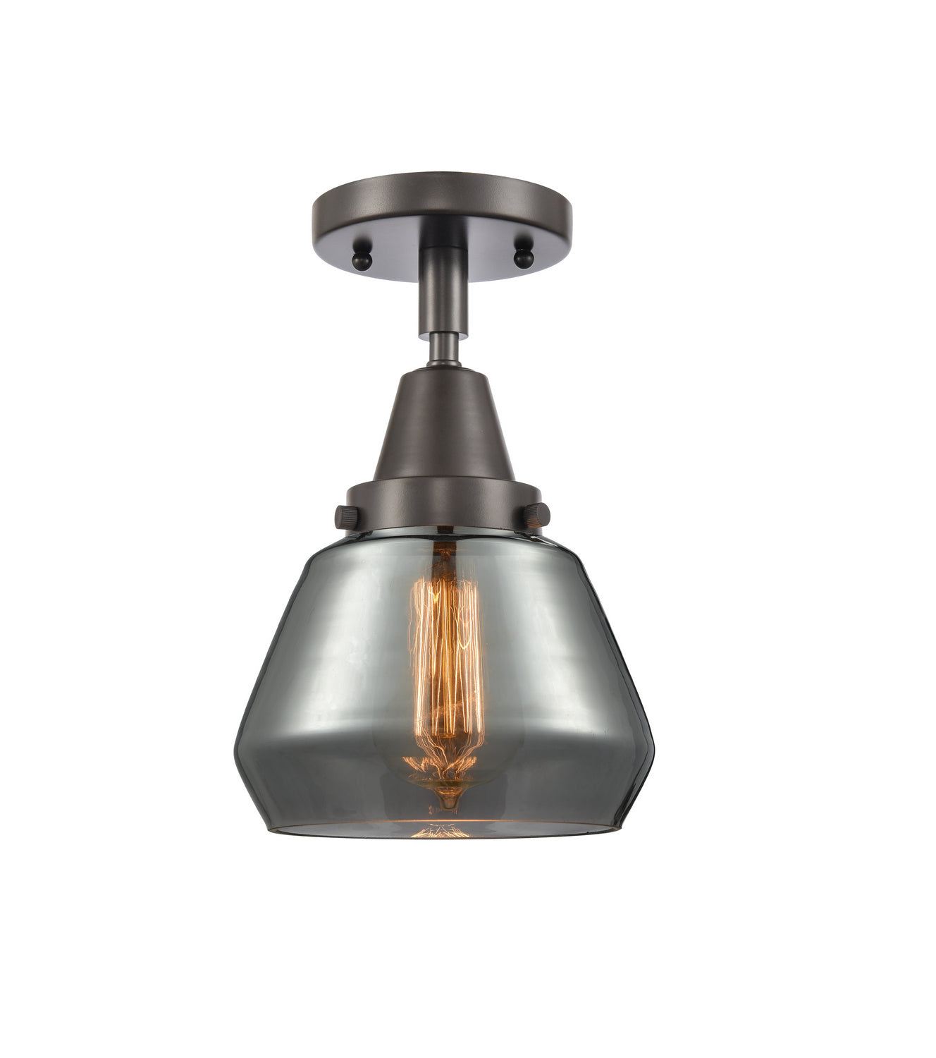 Innovations - 447-1C-OB-G173 - One Light Flush Mount - Caden - Oil Rubbed Bronze