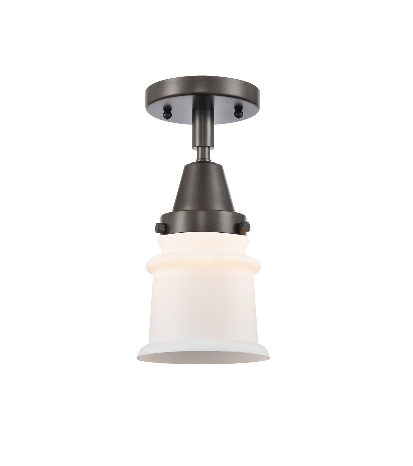 Innovations - 447-1C-OB-G181S - One Light Flush Mount - Caden - Oil Rubbed Bronze