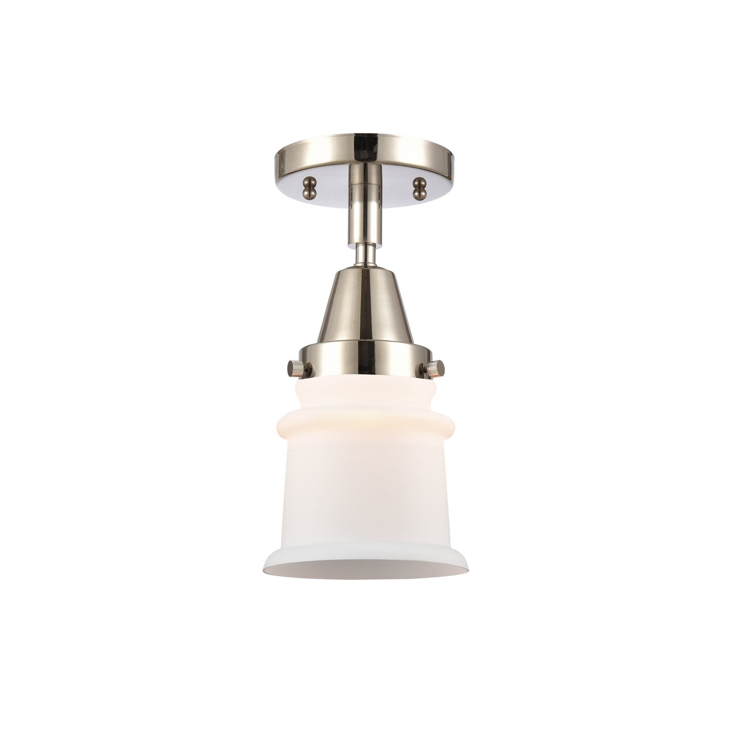 Innovations - 447-1C-PN-G181S - One Light Flush Mount - Caden - Polished Nickel