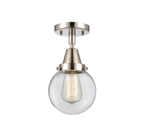 Innovations - 447-1C-PN-G202-6 - One Light Flush Mount - Caden - Polished Nickel