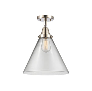 Innovations - 447-1C-PN-G42-L - One Light Flush Mount - Caden - Polished Nickel