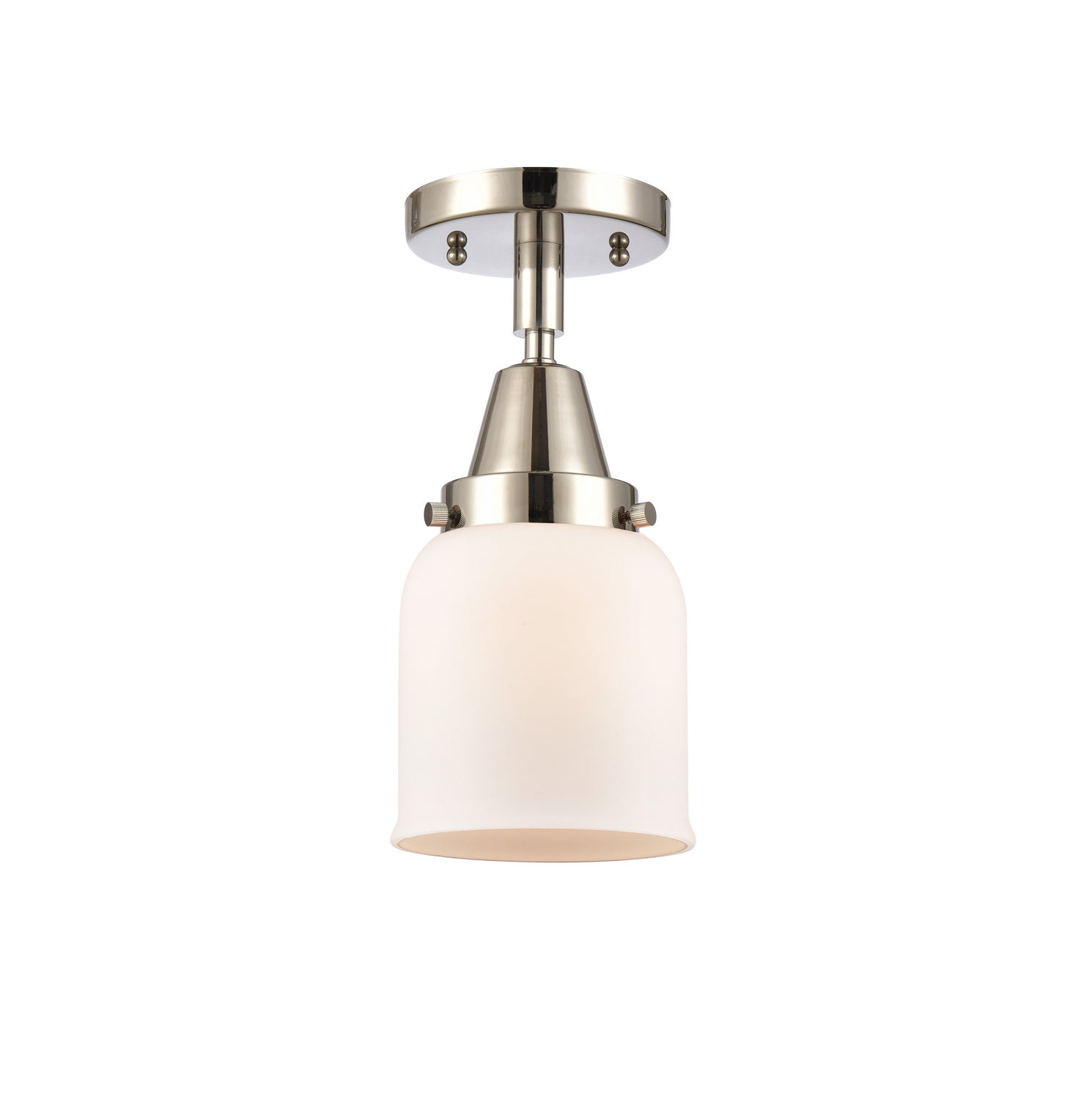 Innovations - 447-1C-PN-G51 - One Light Flush Mount - Caden - Polished Nickel