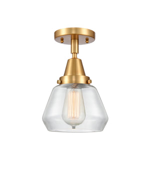 Innovations - 447-1C-SG-G172 - One Light Flush Mount - Caden - Satin Gold