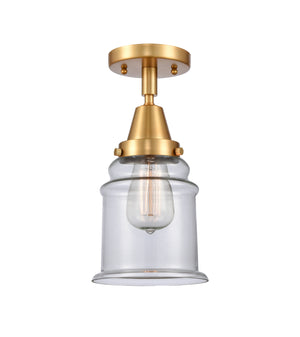 Innovations - 447-1C-SG-G182 - One Light Flush Mount - Caden - Satin Gold