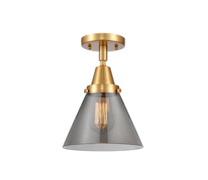 Innovations - 447-1C-SG-G43 - One Light Flush Mount - Caden - Satin Gold