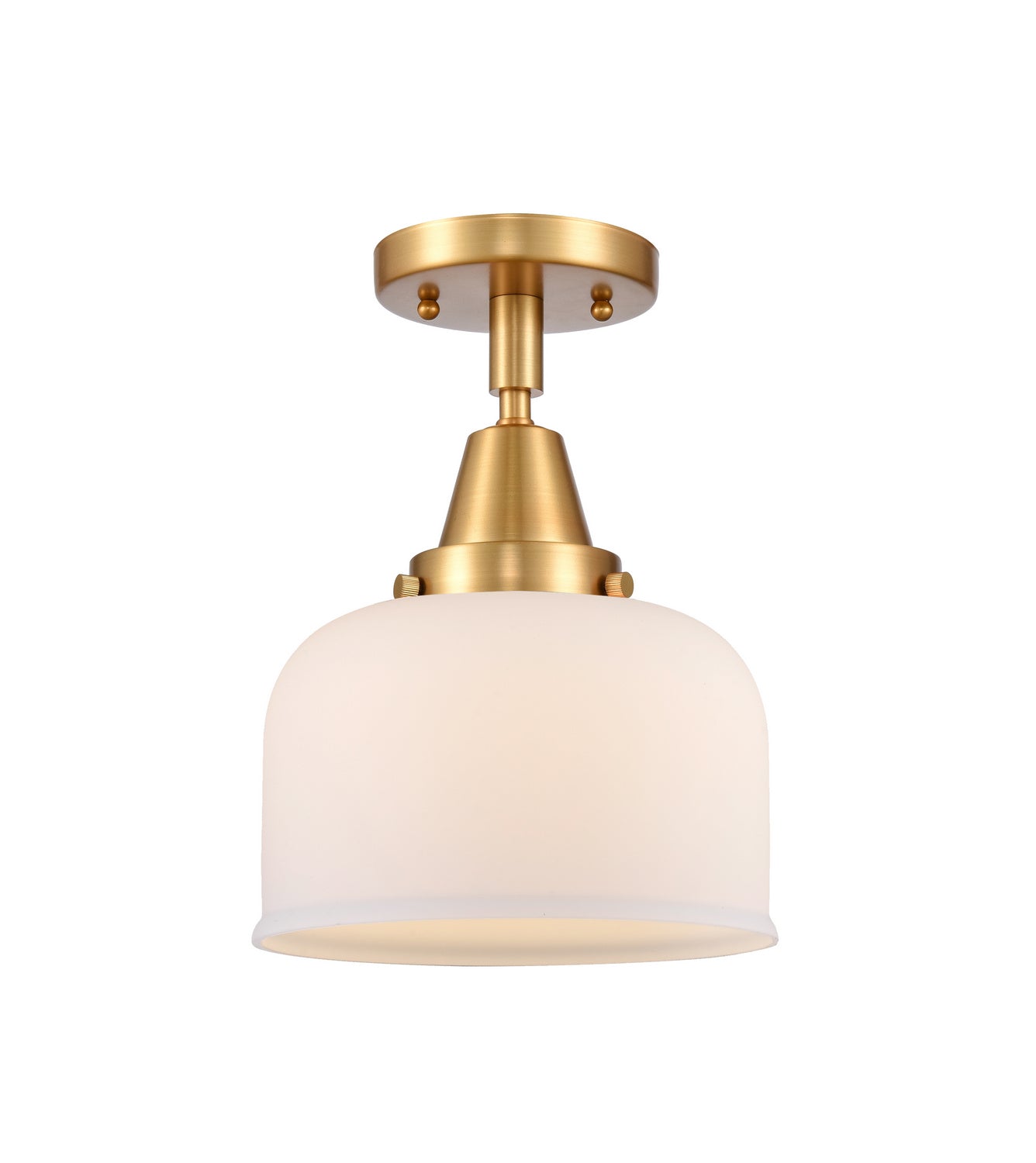 Innovations - 447-1C-SG-G71 - One Light Flush Mount - Caden - Satin Gold