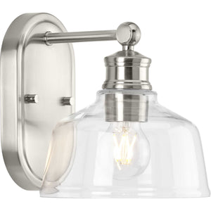 Progress Lighting - P300395-009 - One Light Bath - Singleton - Brushed Nickel