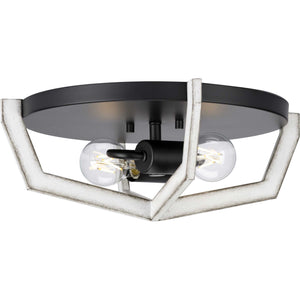 Progress Lighting - P350224-31M - Two Light Flush Mount - Galloway - Matte Black