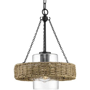 Progress Lighting - P550126-31M - One Light Outdoor Pendant - Pembroke - Matte Black