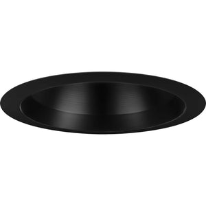 Progress Lighting - P806001-031 - One Light Open Trim - 6In Recessed - Black