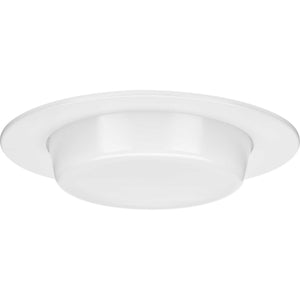 Progress Lighting - P806005-028 - One Light Trim - 6In Recessed - Satin White