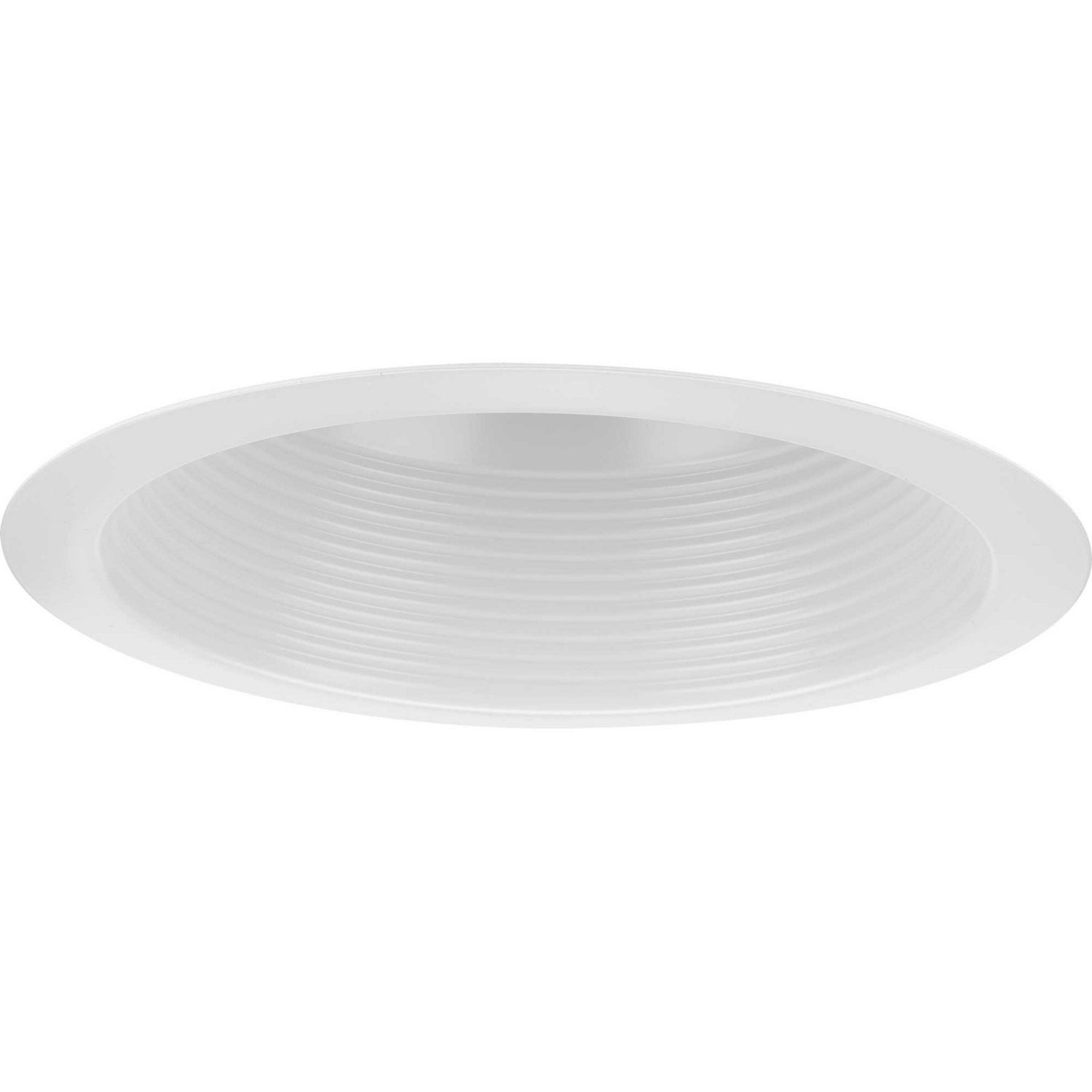 Progress Lighting - P806006-028 - One Light Baffle Trim - 6In Recessed Shallow - Satin White