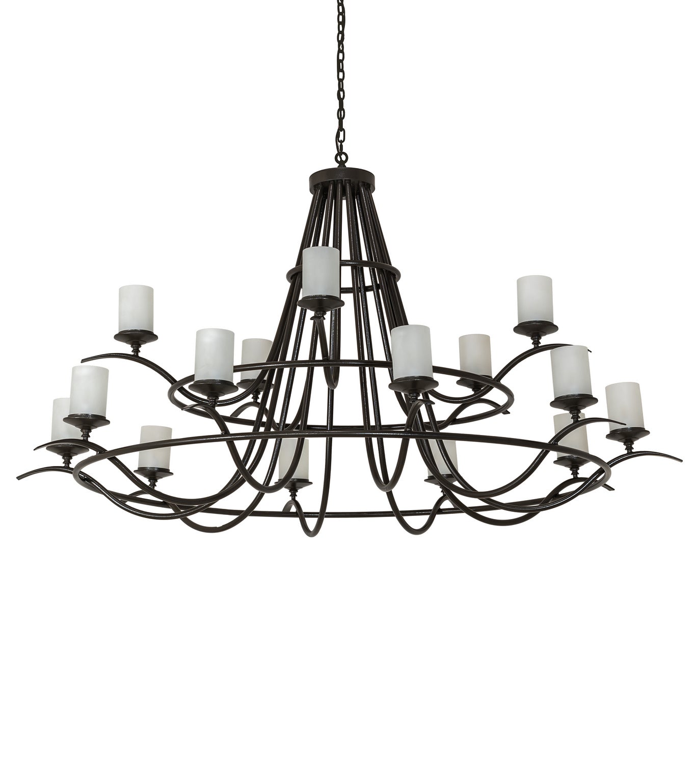 Meyda Tiffany - 248630 - LED Chandelier - Octavia - Timeless Bronze Vein