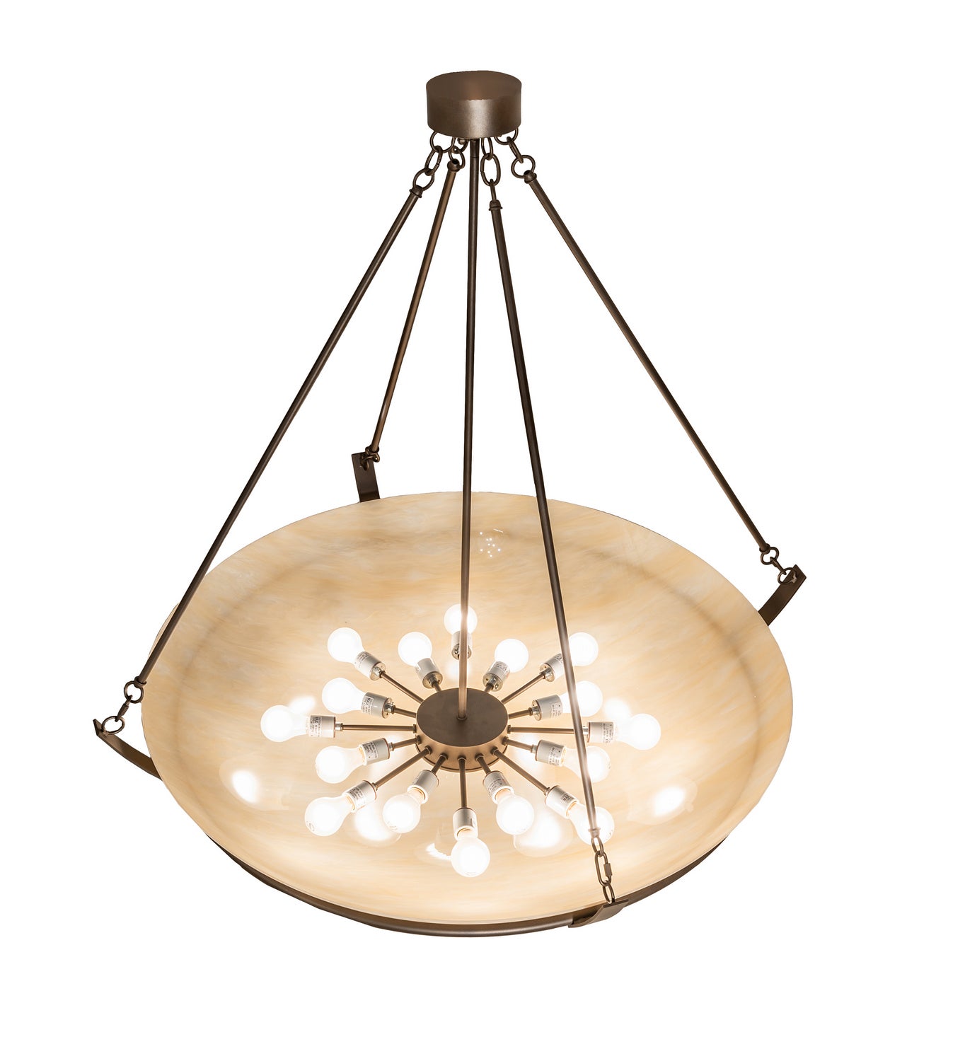 Meyda Tiffany - 249940 - 16 Light Pendant - Covina - Tyler Bronze