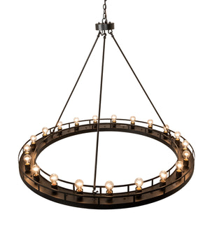 Meyda Tiffany - 251053 - 20 Light Chandelier - Barbury - Textured Black