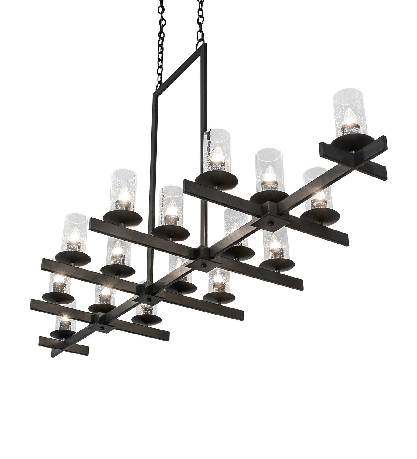 Meyda Tiffany - 251527 - 16 Light Chandelier - Dante - Solar Black