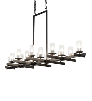 Meyda Tiffany - 251527 - 16 Light Chandelier - Dante - Solar Black