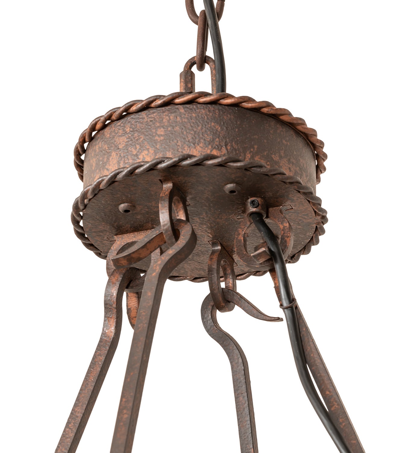 Meyda Tiffany - 251995 - LED Chandelier - Loxley - Rusty Nail