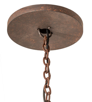 Meyda Tiffany - 251995 - LED Chandelier - Loxley - Rusty Nail