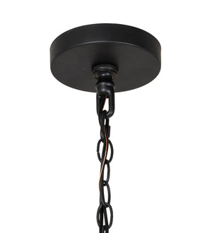 Meyda Tiffany - 252175 - Nine Light Chandelier - Suffolk - Solar Black