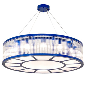 Meyda Tiffany - 254005 - 12 Light Pendant - Marquee - Aquamarine Blue