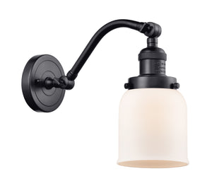 Innovations - 515-1W-BK-G51 - One Light Wall Sconce - Franklin Restoration - Matte Black