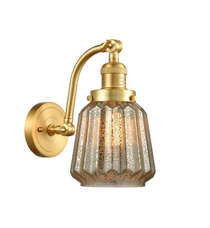 Innovations - 515-1W-SG-G146 - One Light Wall Sconce - Franklin Restoration - Satin Gold