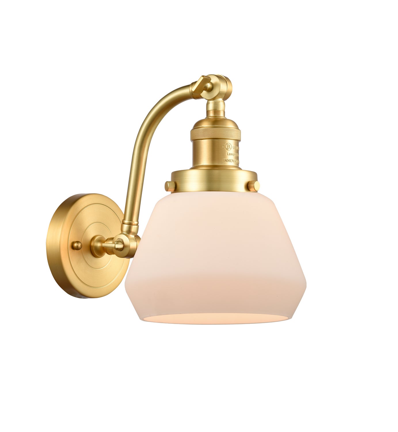 Innovations - 515-1W-SG-G171 - One Light Wall Sconce - Franklin Restoration - Satin Gold