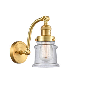 Innovations - 515-1W-SG-G184S - One Light Wall Sconce - Franklin Restoration - Satin Gold