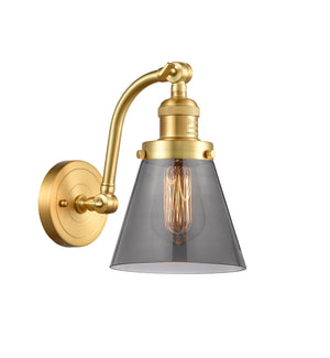 Innovations - 515-1W-SG-G63 - One Light Wall Sconce - Franklin Restoration - Satin Gold