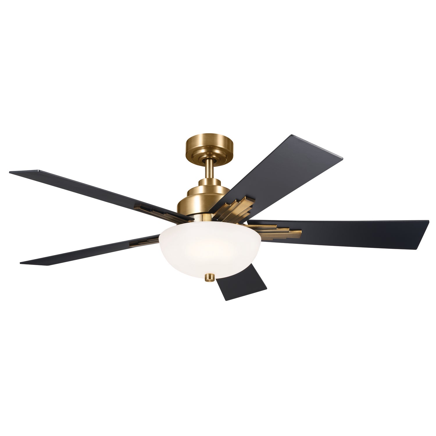 Kichler - 300345BNB - 52"Ceiling Fan - Vinea - Brushed Natural Brass