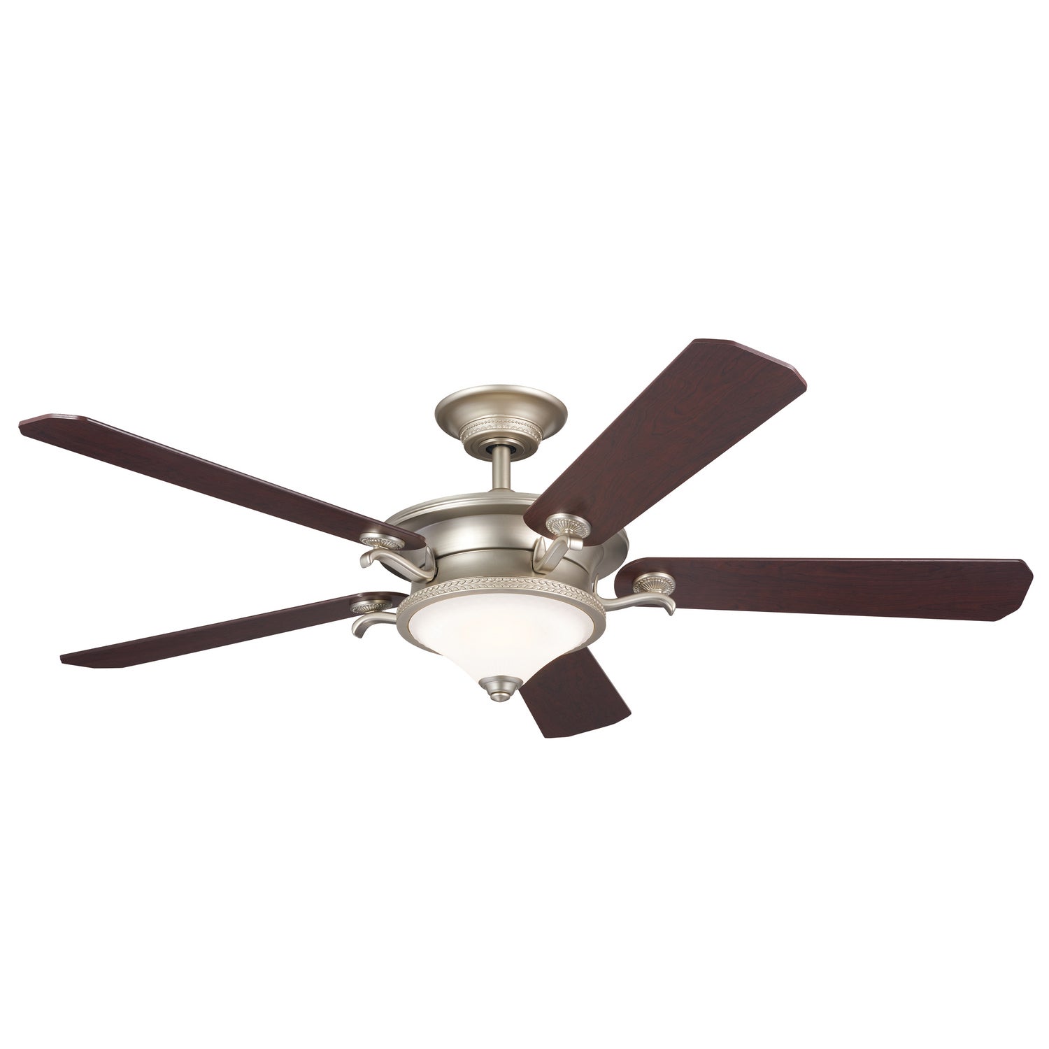 Kichler - 300370NI - 60"Ceiling Fan - Rise - Brushed Nickel