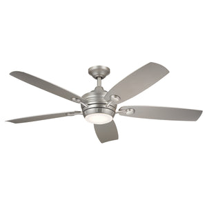 Kichler - 310080NI - 56"Ceiling Fan - Tranquil - Brushed Nickel