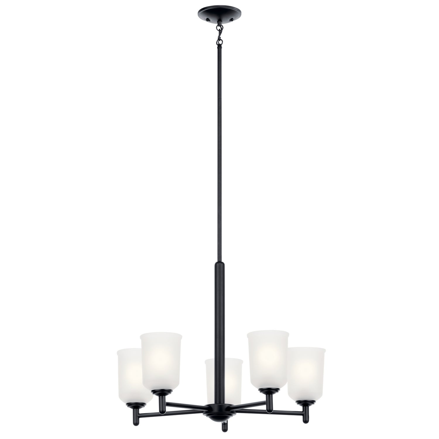 Kichler - 43671BK - Five Light Chandelier - Shailene - Black