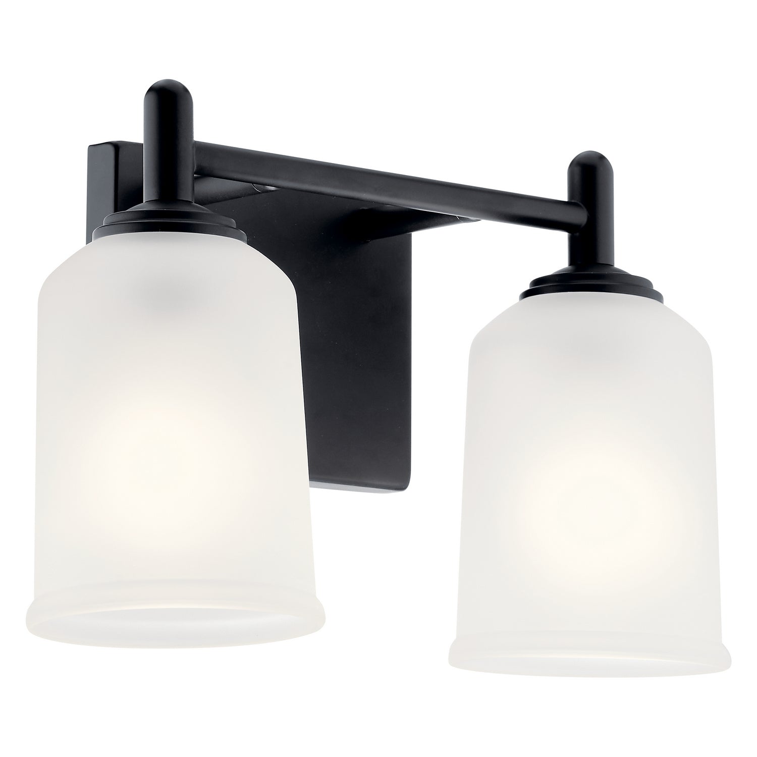 Kichler - 45573BK - Two Light Bath - Shailene - Black